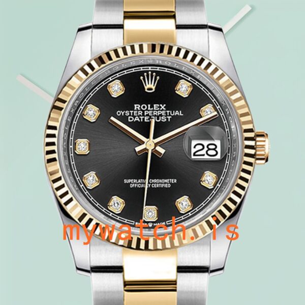 Rolex Datejust m126333-0005 Mens 41mm Black Dial Silver-tone: A Timeless Masterpiece
