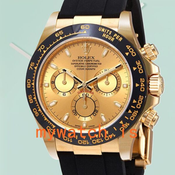 Rolex Daytona 40mm Mens 116518CSR Cerachrom Champagne Dial: A Timeless Masterpiece