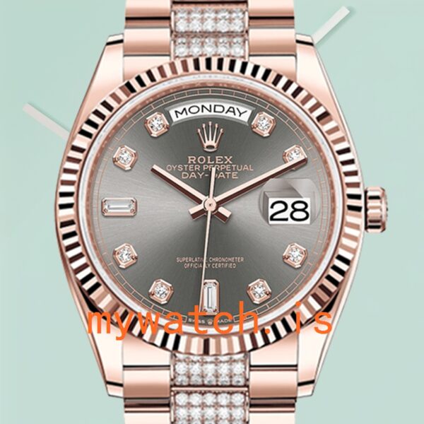 The Ultimate Guide to Rolex Day-Date Men’s 36mm m128235-0051 President Bracelet Grey Dial