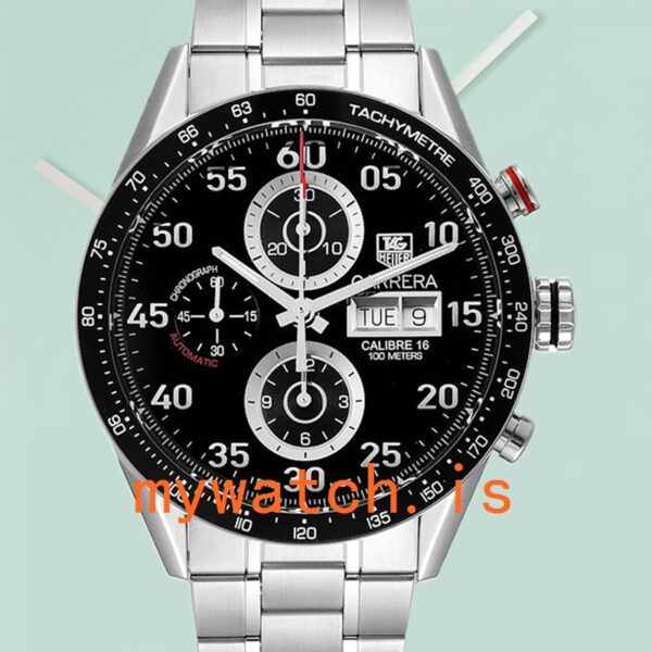 Tag Heuer Carrera Mens CV2A10.BA0796 43mm Stainless Steel: Genuine vs. Replica