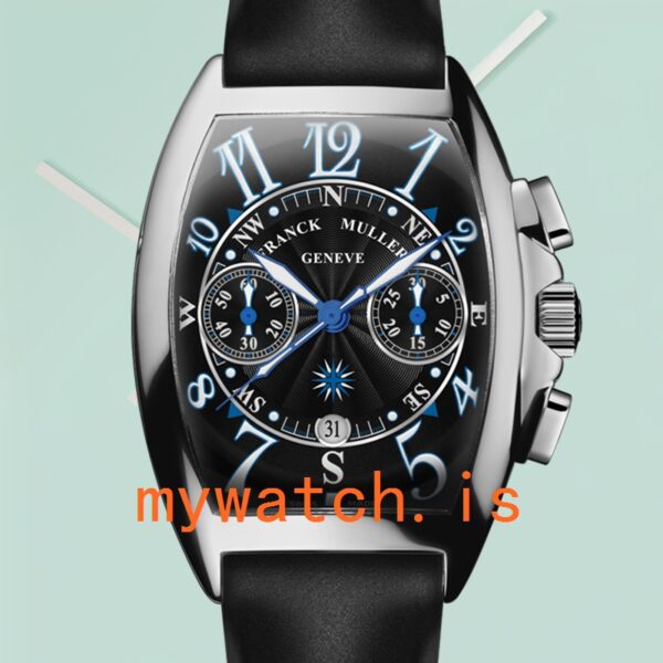 Franck Muller Mariner Mens 8080 CC AT MAR-2 40mm Silver-tone: A Masterpiece of Horology