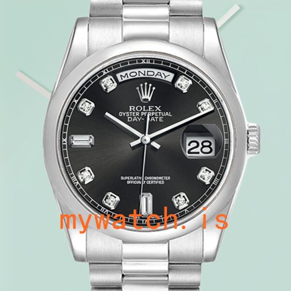 Rolex Day-Date 36mm Mens 118239-0089 President Bracelet: Genuine vs. Replica