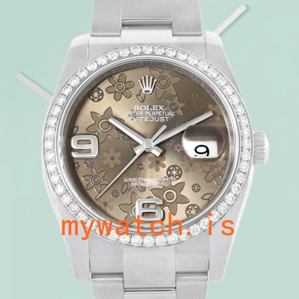 Rolex Datejust 116244BFAO 36mm Mens Diamond Bezel: A Timeless Masterpiece
