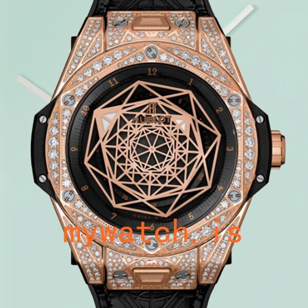Hublot Big Bang 45mm 415.OX.1118.VR.1704.MXM17 Men Leather Strap: Genuine vs. Replica