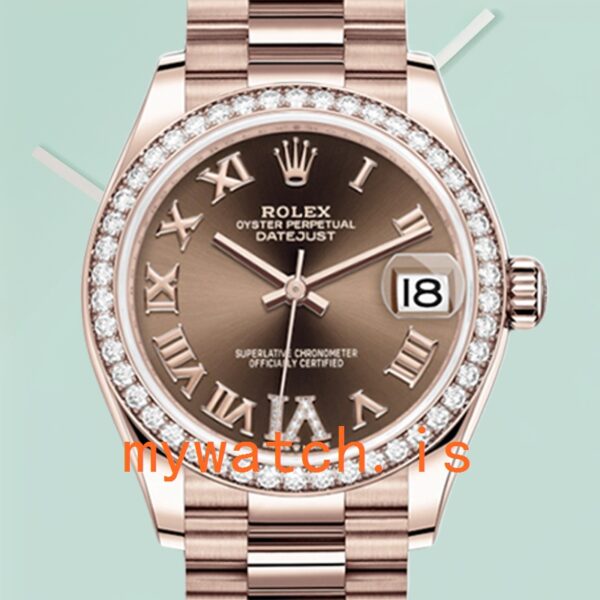 Rolex Datejust m278285rbr-0016 31mm Ladies Automatic: Genuine vs. Replica