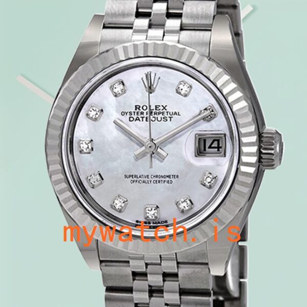 Rolex Datejust 28mm Ladies m279174-0009 Stainless Steel: A Timeless Elegance