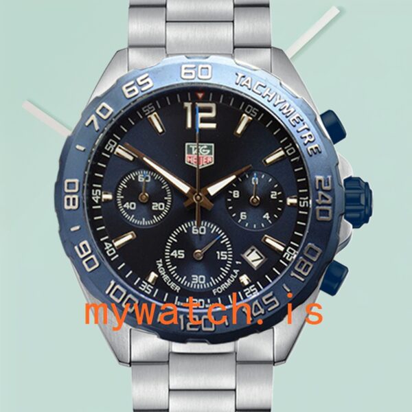 Tag Heuer Formula 1 43mm CAZ1010-001 Men Silver-tone Quartz: A Blend of Precision and Style
