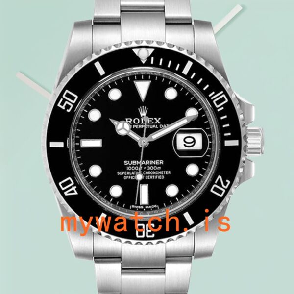 Rolex Daytona Mens 40mm 116523BKDO Silver-tone Stainless Steel: Genuine vs. Replica