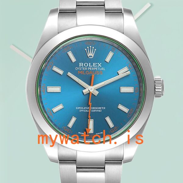 Rolex Milgauss Mens 40mm m116400gv-0002 Automatic Silver-tone: Genuine vs. Replica Analysis